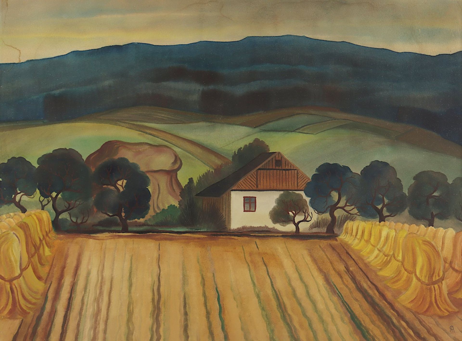 ARNOLD, Christian, "Landschaft",