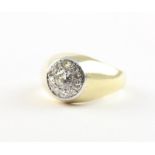 BRILLANT-RING, 585/ooo Gelbgold,