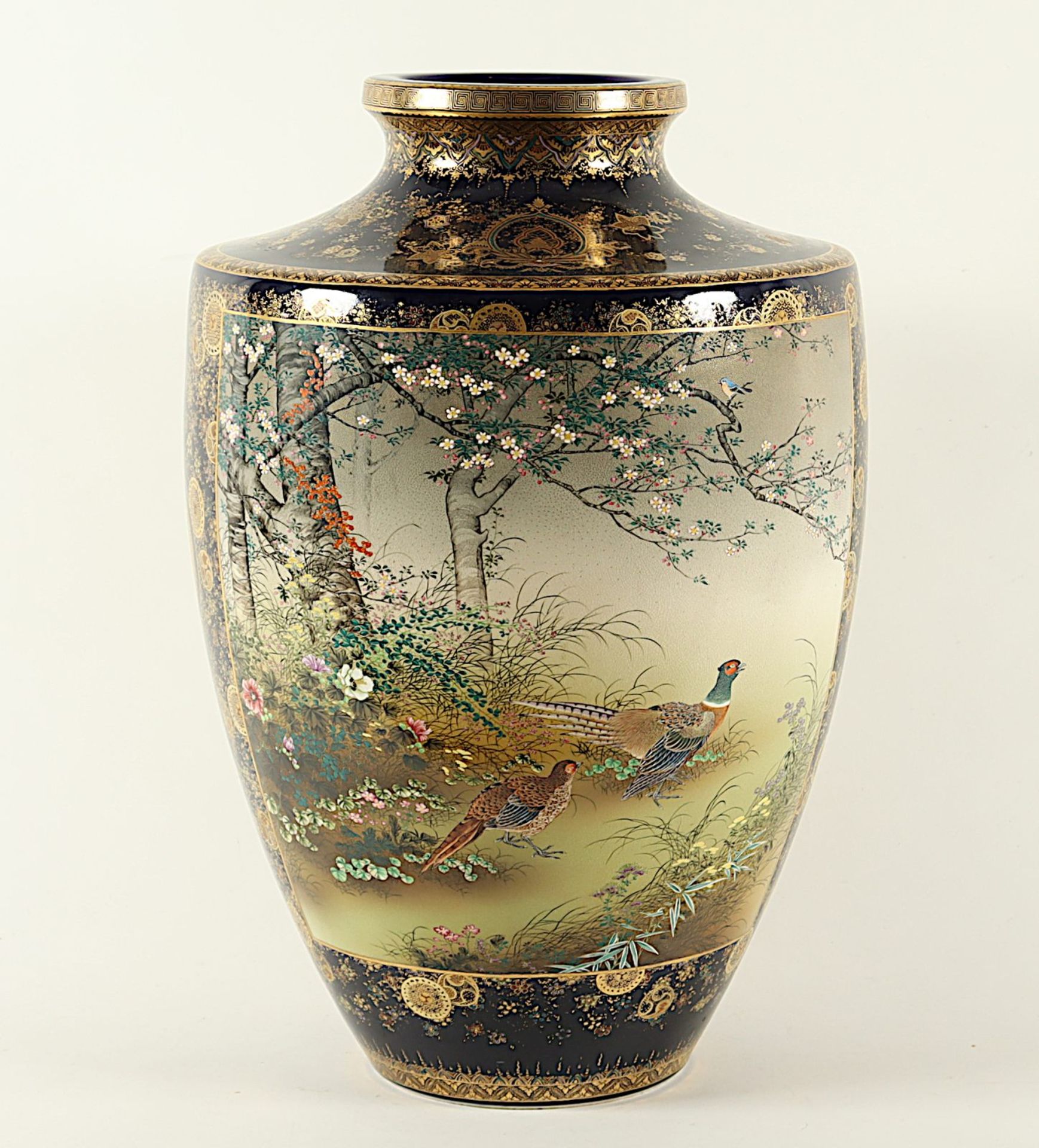 SEHR GROSSE SATSUMA-VASE, - Image 4 of 6