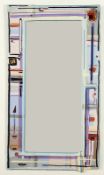 DESIGNER-SPIEGEL, Muranoglas, 79 x 44,