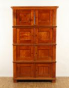 BIEDERMEIER-BRANDSCHRANK, Kirschbaum,