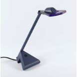 DESIGN-TISCHLAMPE "MANTIS", blau