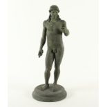 STEHENDER APOLLON, Bronze, nach dem