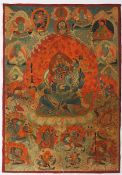 THANGKA DES SECHSARMIGEN MAHAKALA,