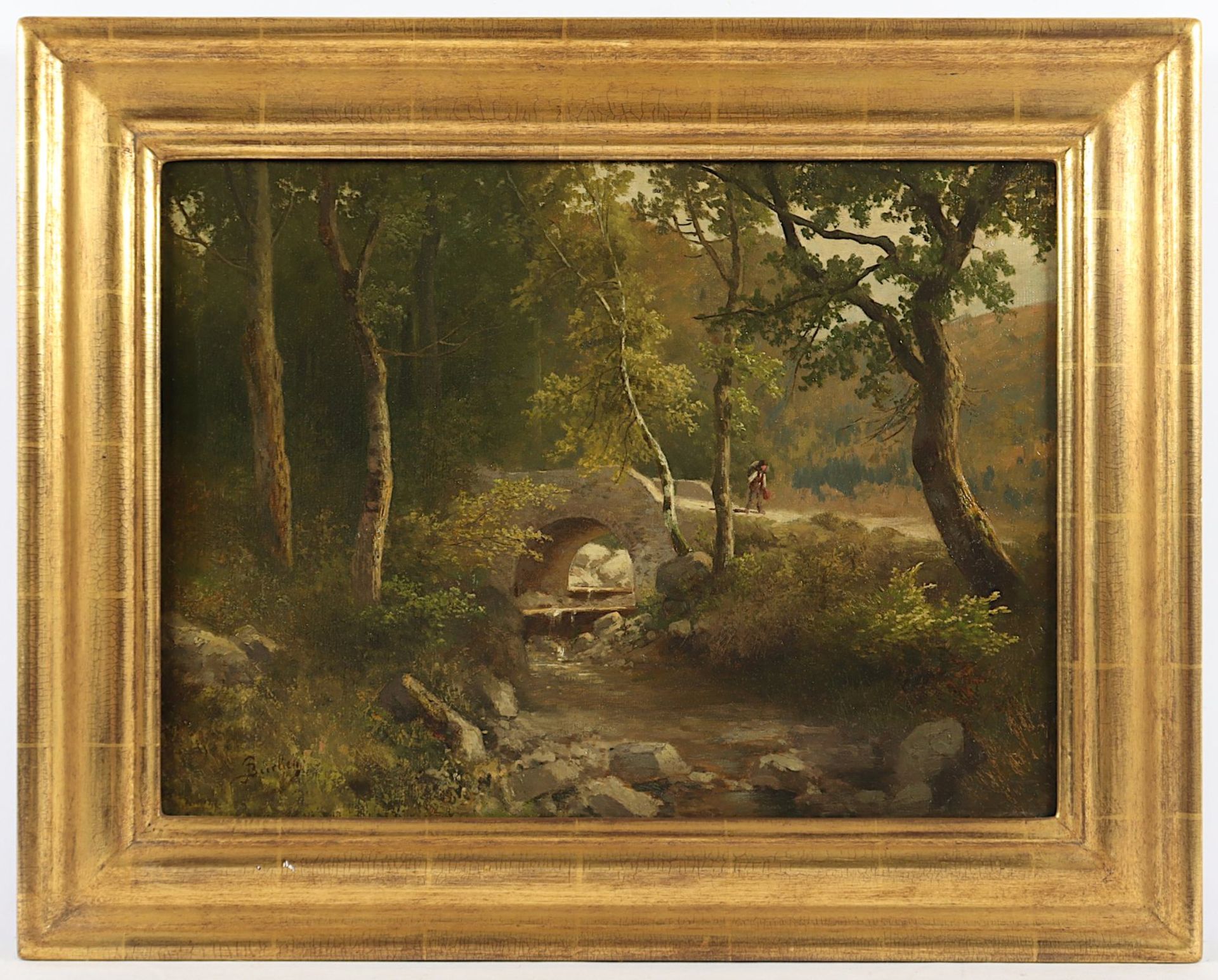 BÜCKEN, Peter (1831-1915), "Partie mit - Bild 2 aus 4