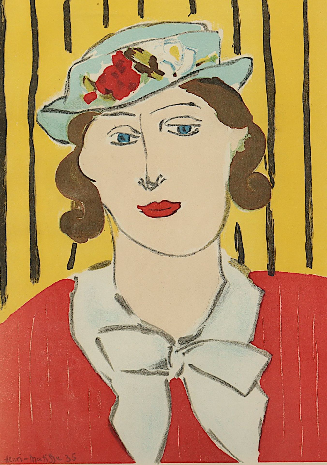 MATISSE, Henri, nach, "Portrait", - Bild 2 aus 2