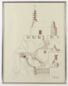 RATEKIN, John, "Kirche auf Mykonos",