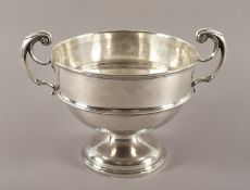 TWIN HANDLED BOWL, 925/ooo, H 22,5,