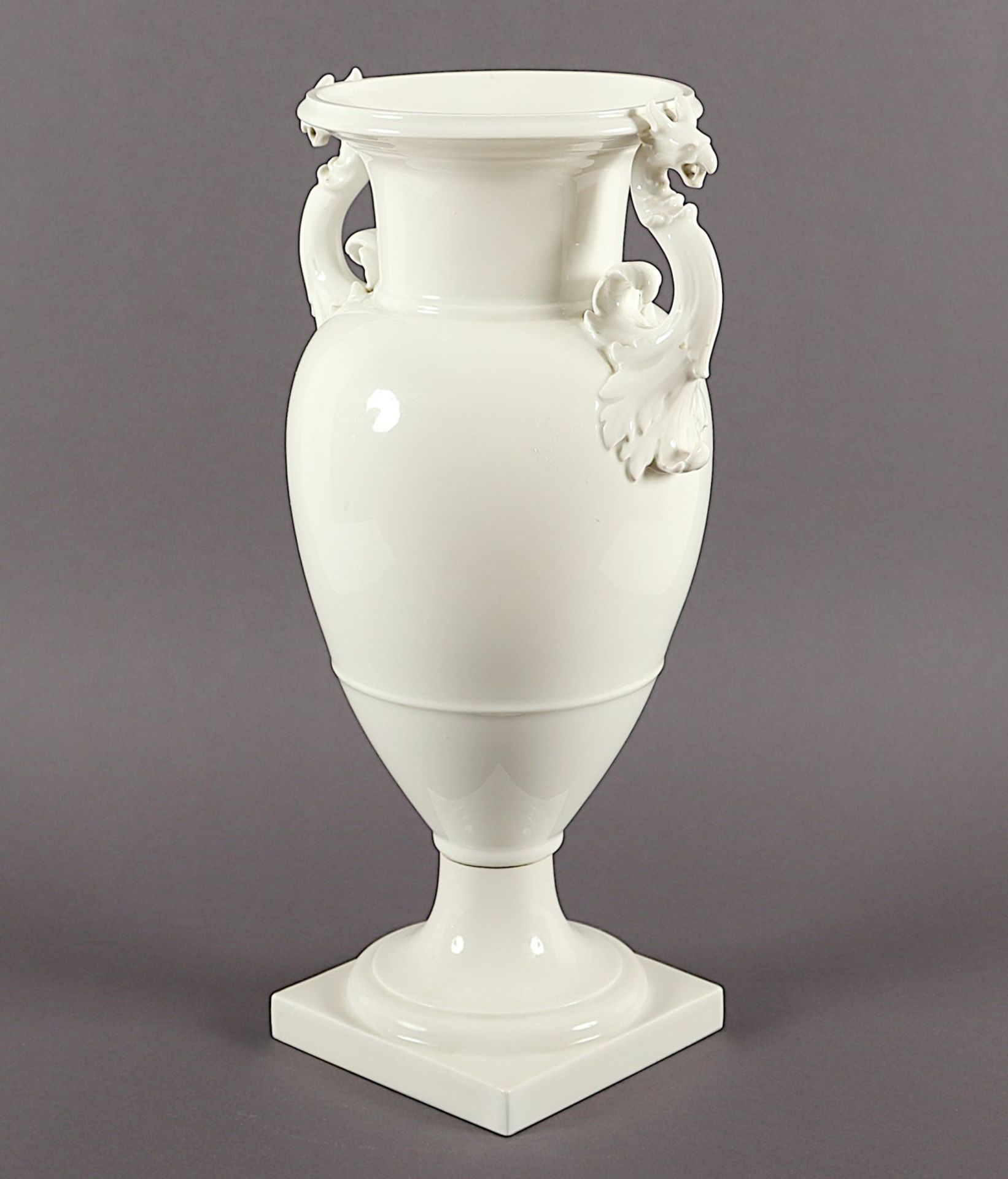 AMPHORENVASE, sog. Französische Vase, - Bild 3 aus 3