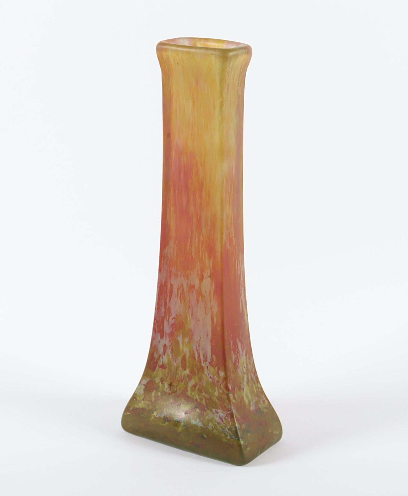 KLEINE VASE, farbloses, satiniertes - Image 2 of 4