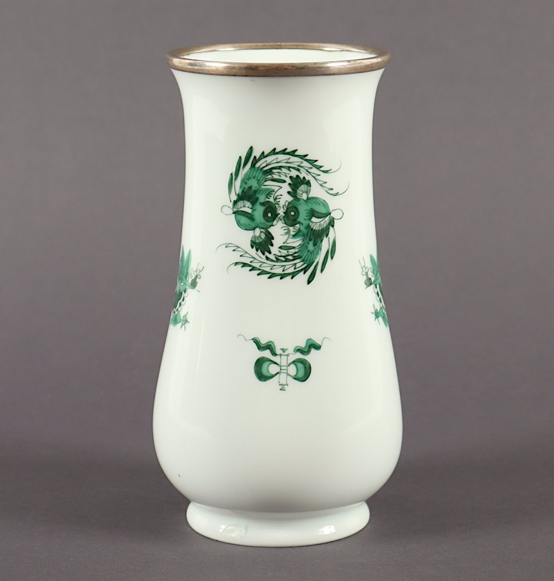 VASE, Lippenrand Silbermontierung