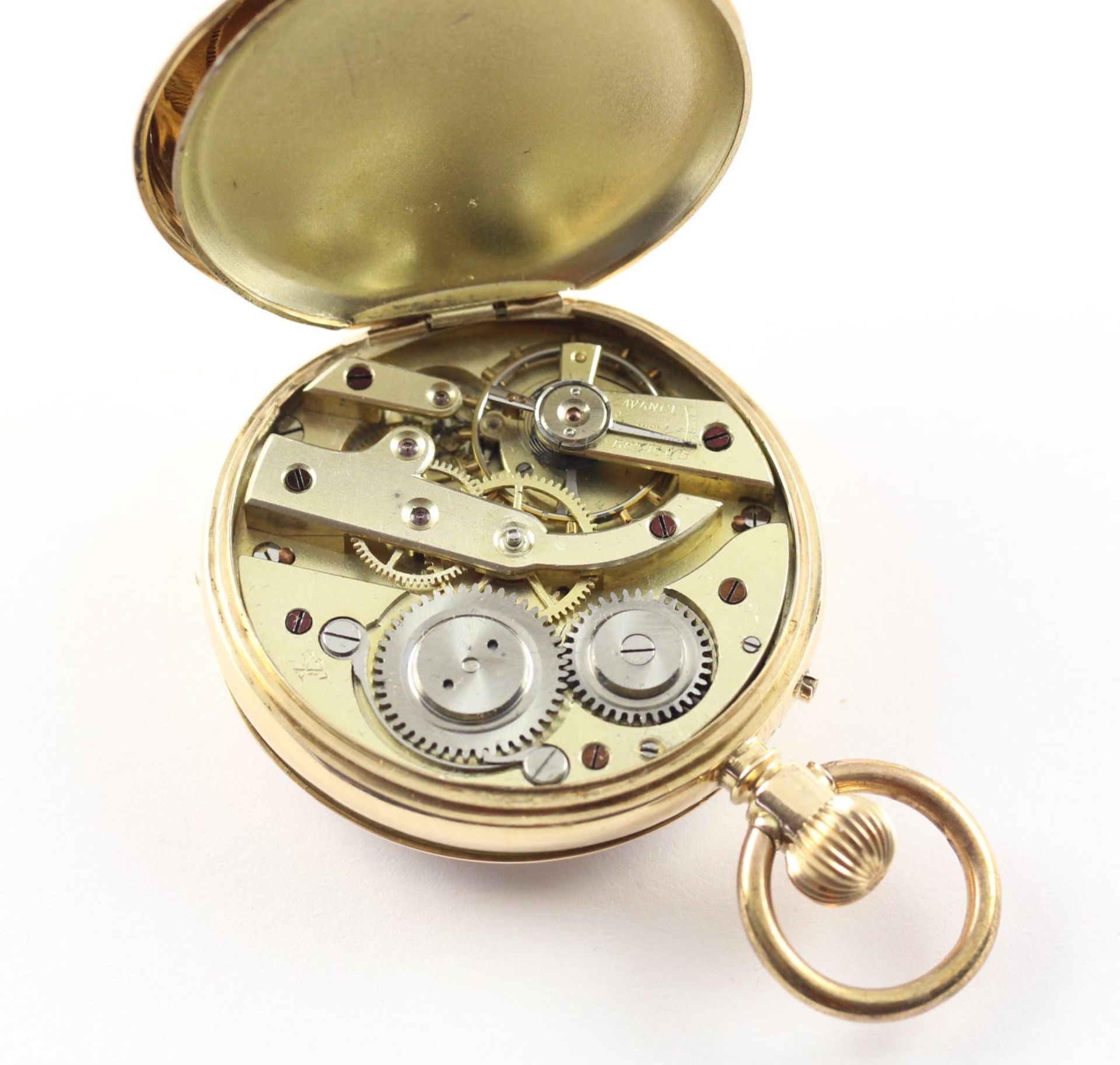 TASCHENUHR, 585/ooo Gelbgold, - Image 3 of 4