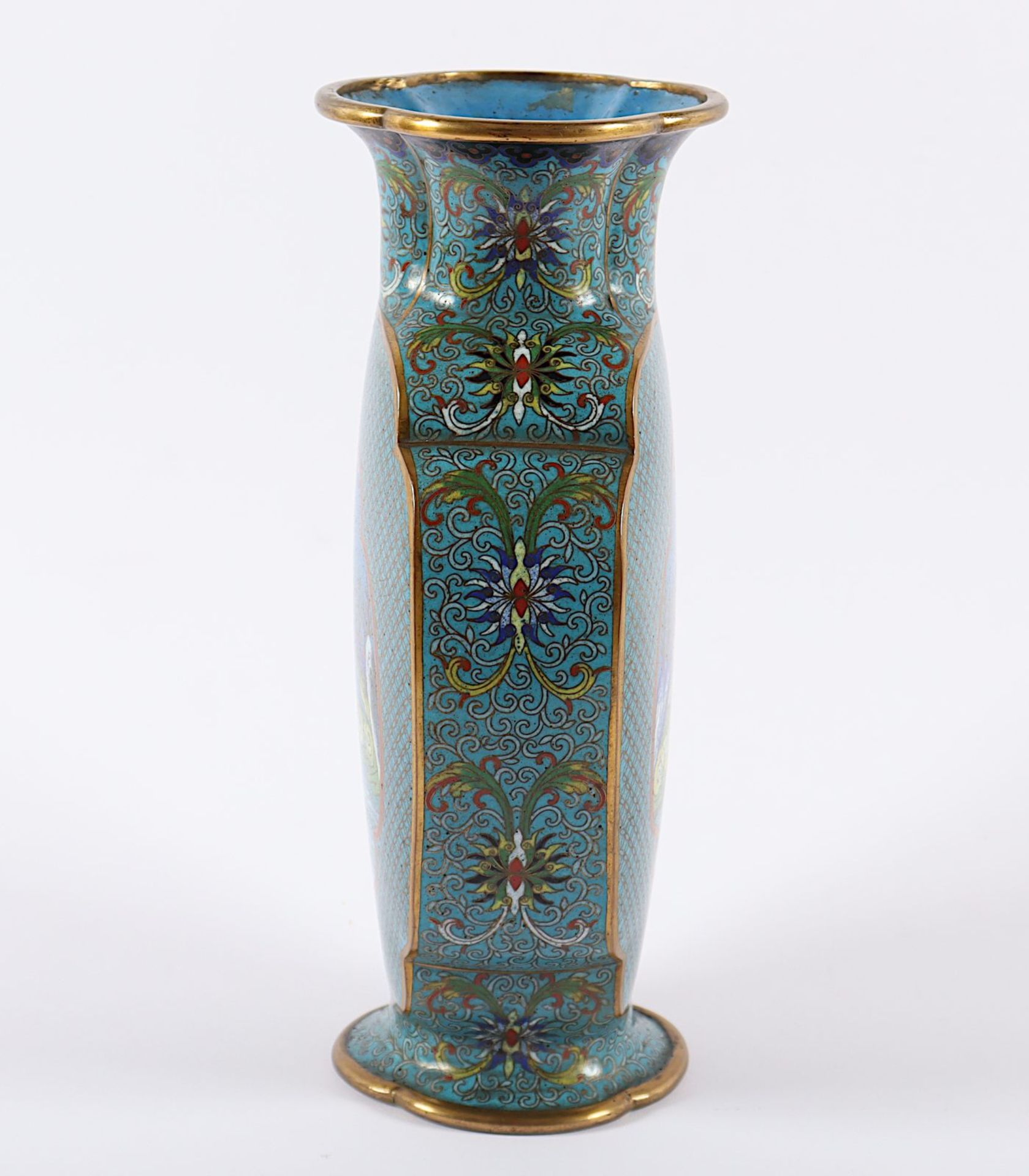 CLOISONNÉ-VASE, auf den Schauseiten in - Bild 2 aus 5