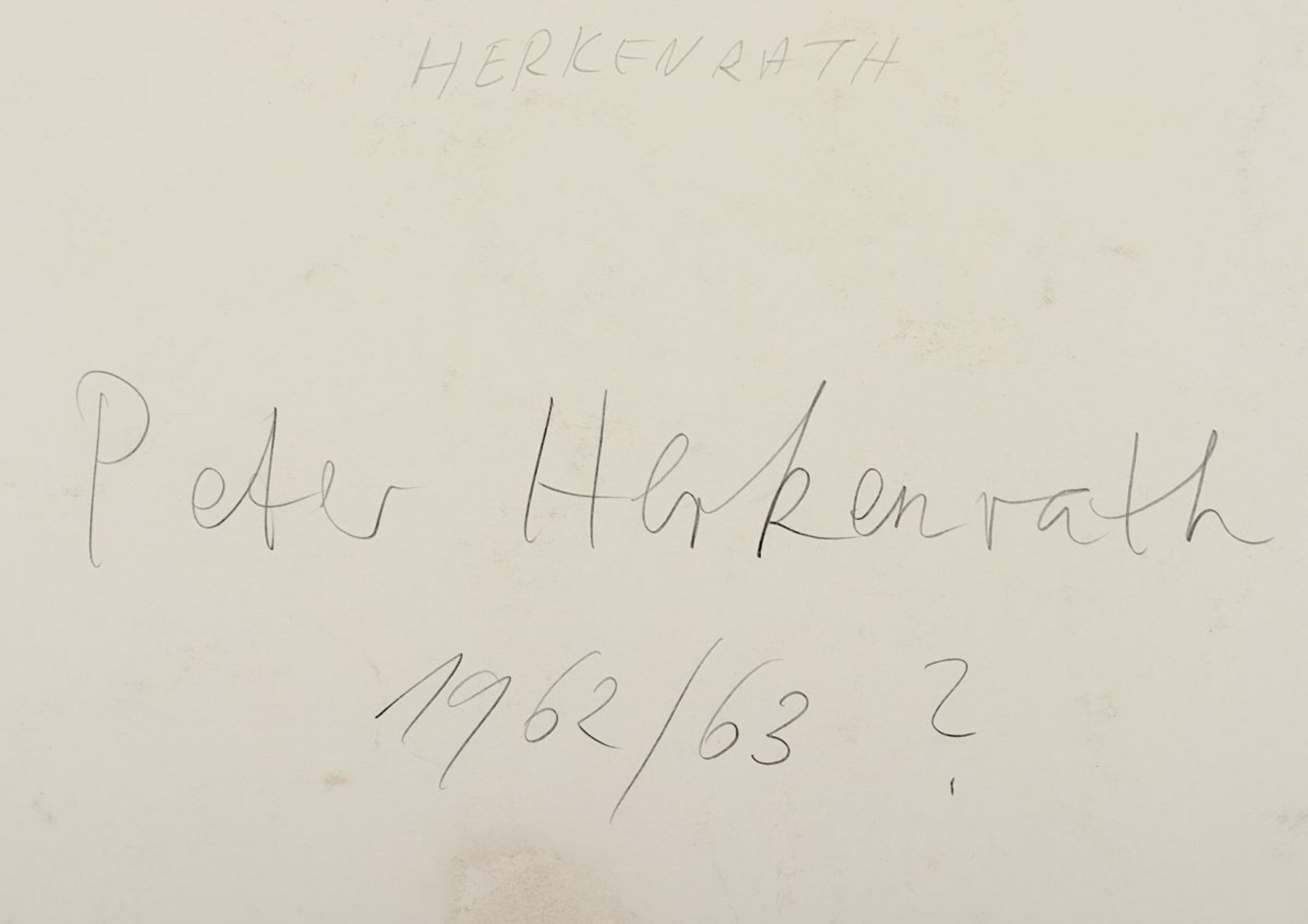 HERKENRATH, Peter, "o.T.", - Bild 2 aus 3