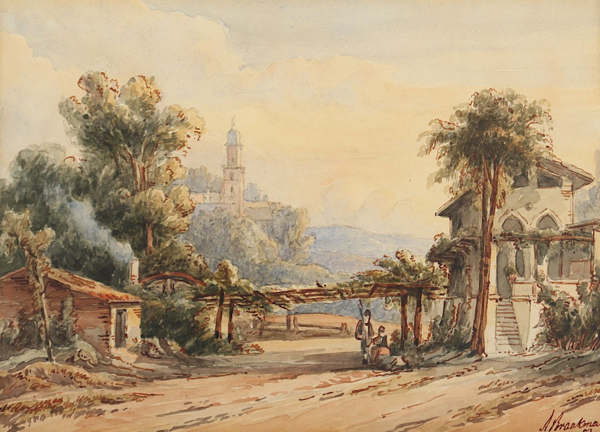 BRAAKMAN, Anton (1811-1879), - Bild 2 aus 3