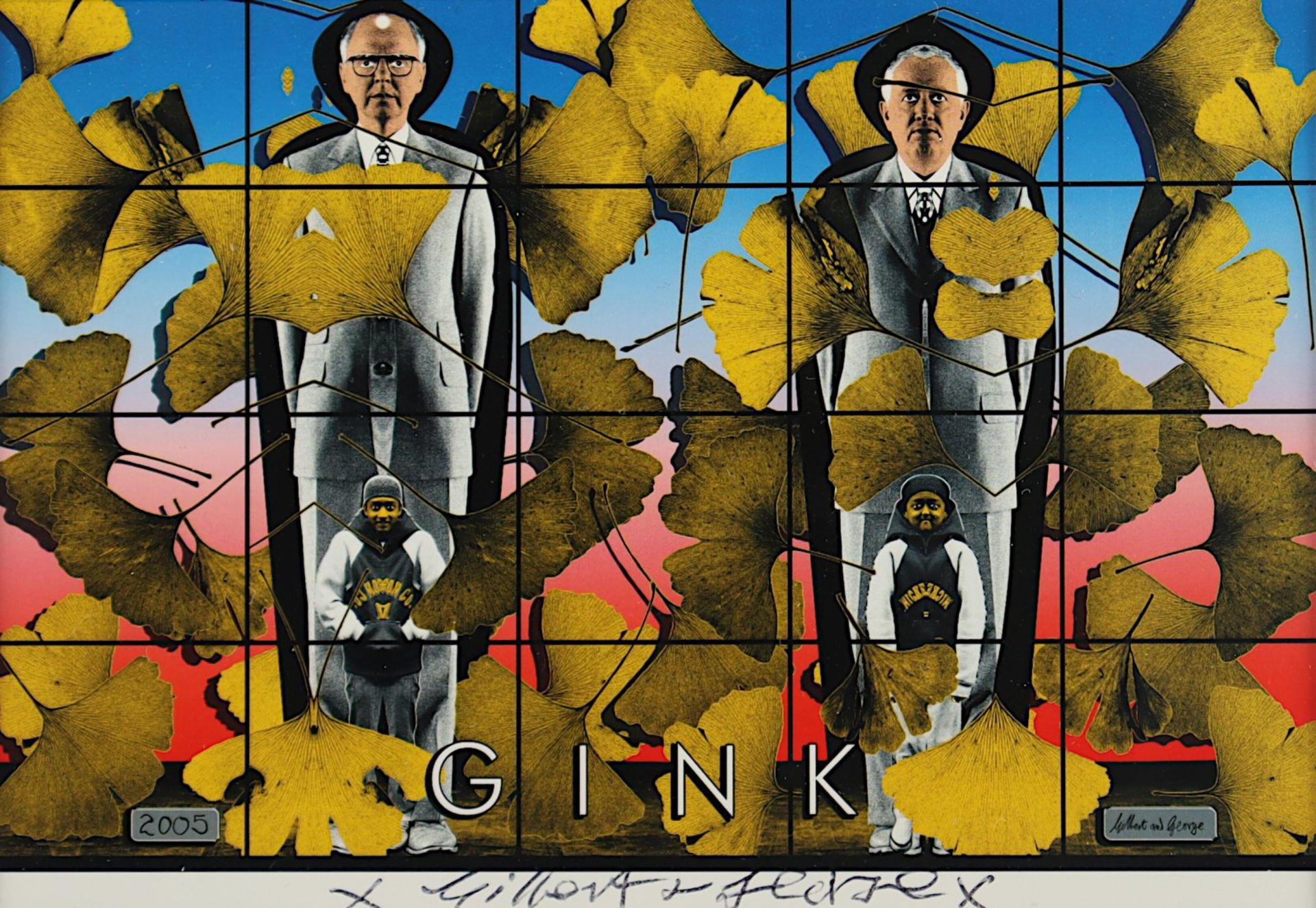 GILBERT & GEORGE, "Grinko Pictures",