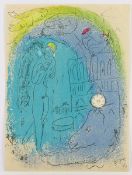 CHAGALL, Marc, ''Mère et enfant devant