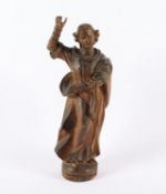 HEILIGER JOHANNES, Holzfigur,