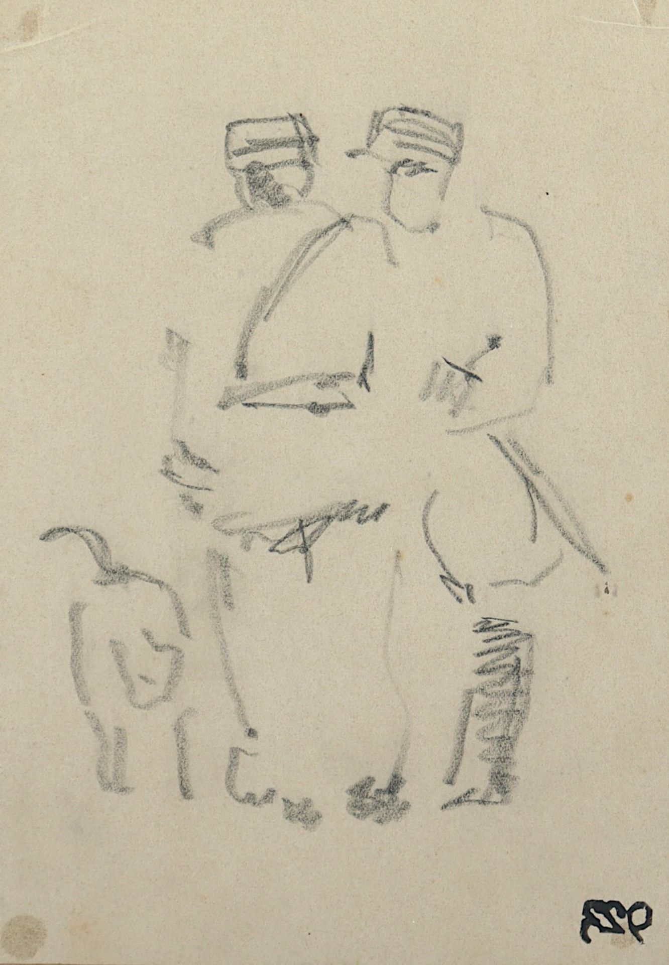 ZILLE, Heinrich, drei Zeichnungen in - Image 3 of 4