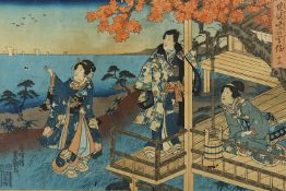 FARBHOLZSCHNITT, Utagawa Kunisada