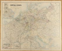 GROSS-KARTE, "Central-Europa", von W.