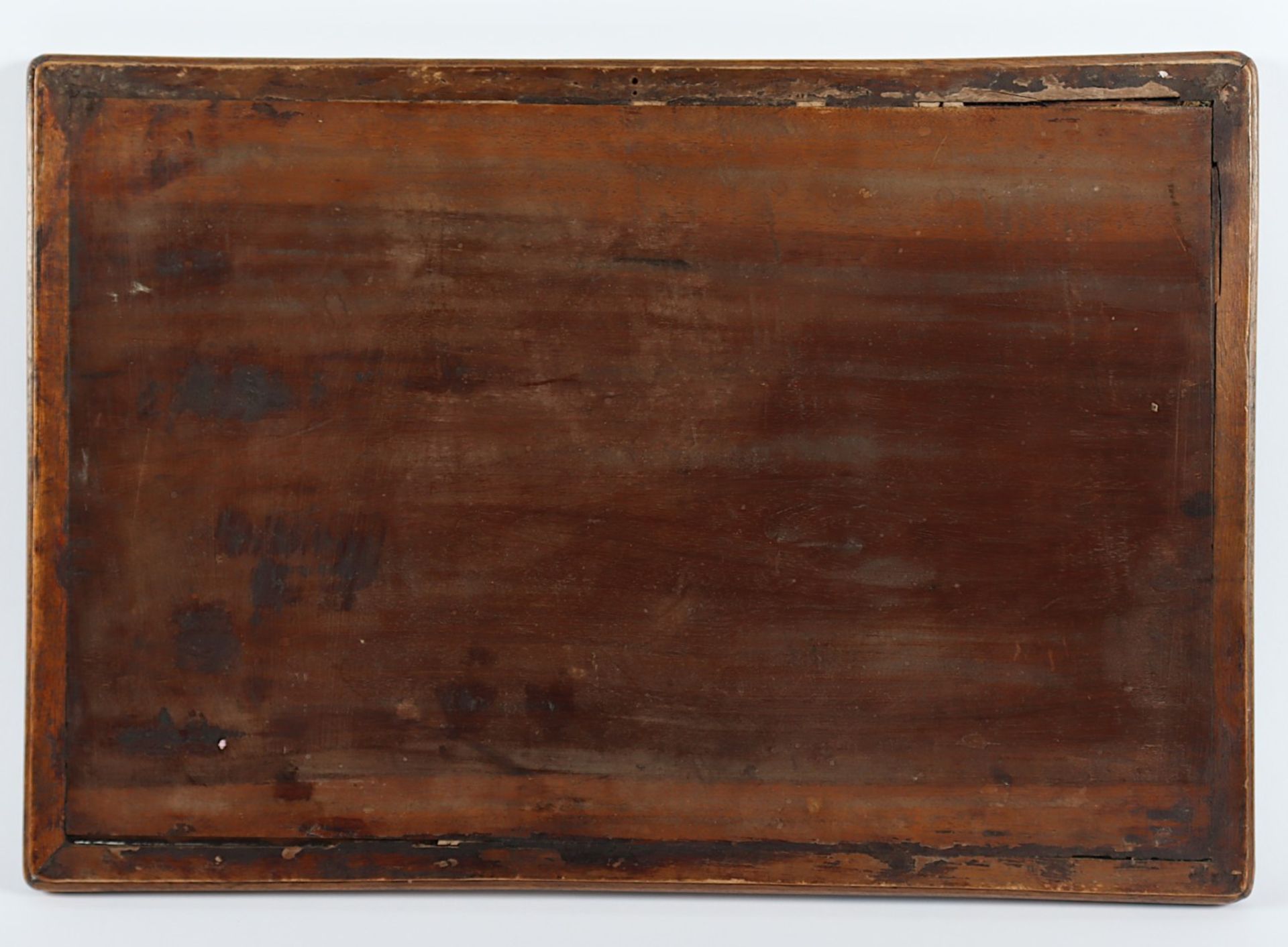 TABLETT, Holz, rechteckige Form mit - Bild 2 aus 2