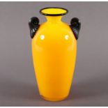 VASE "TANGO", farbloses Glas,