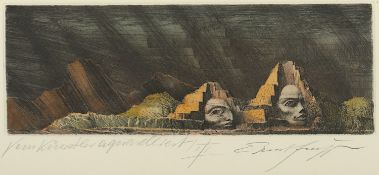 FUCHS, Ernst, "Pyramiden",