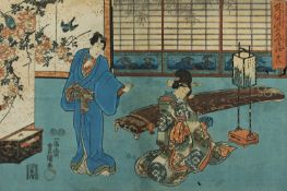 FARBHOLZSCHNITT, Utagawa Kunisada