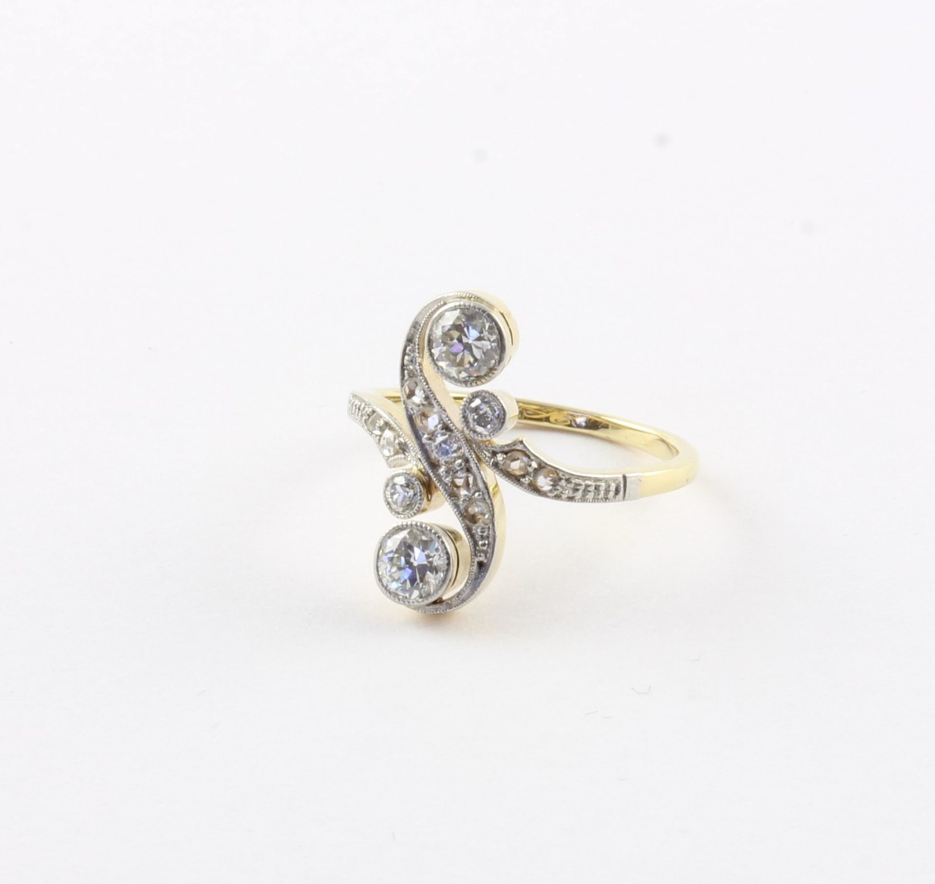 BELLE-EPOQUE-RING, 585/ooo Gelbgold