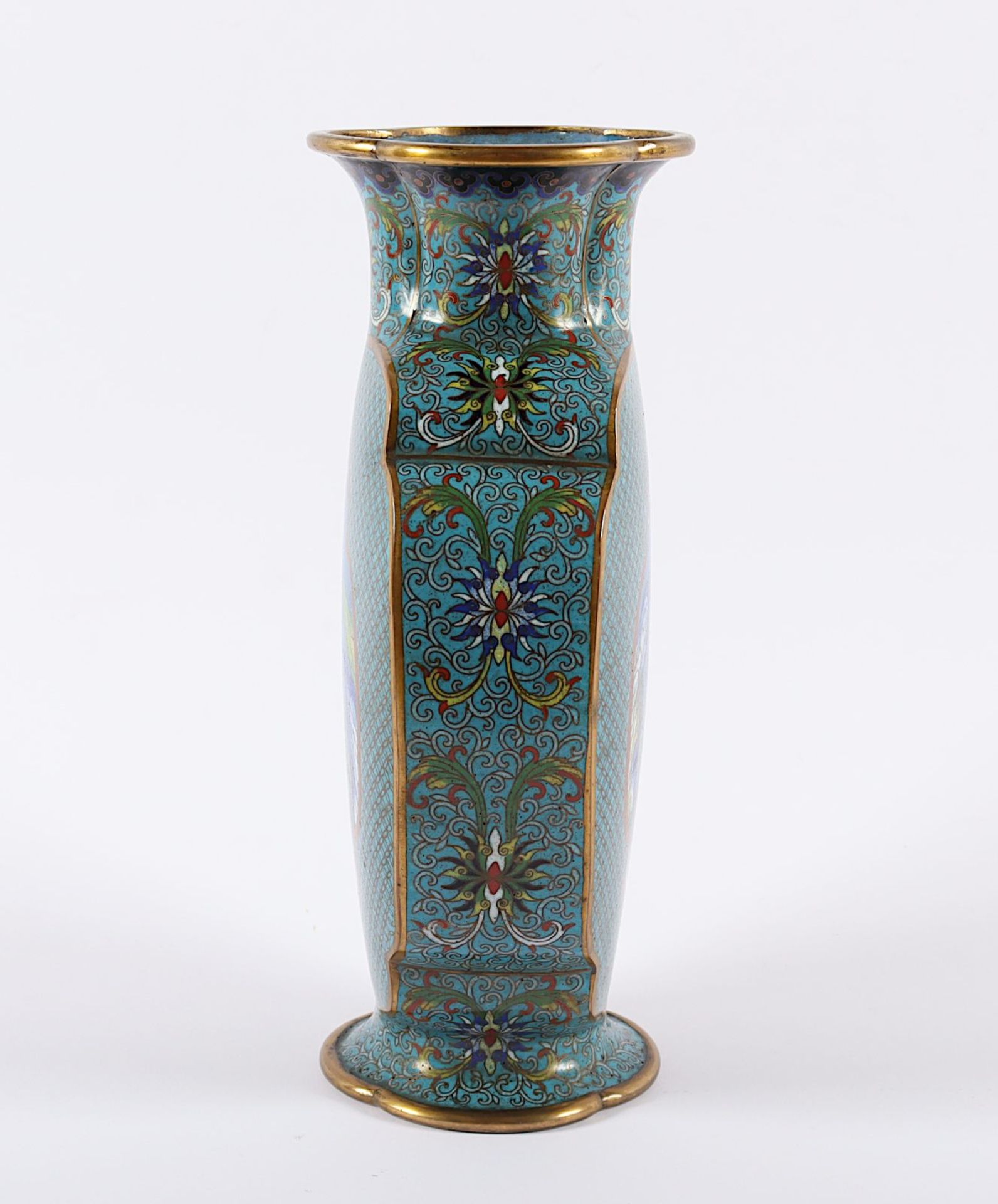 CLOISONNÉ-VASE, auf den Schauseiten in - Bild 3 aus 5