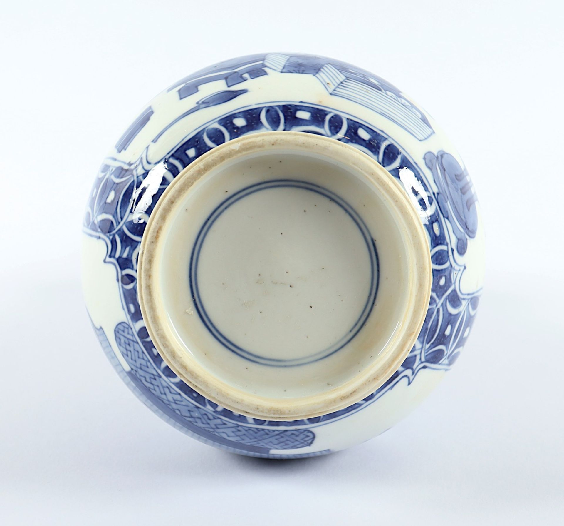 FLASCHE, Porzellan, Unterglasurblau - Bild 3 aus 3