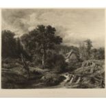 ACHENBACH, Andreas, "Mühle im Walde",