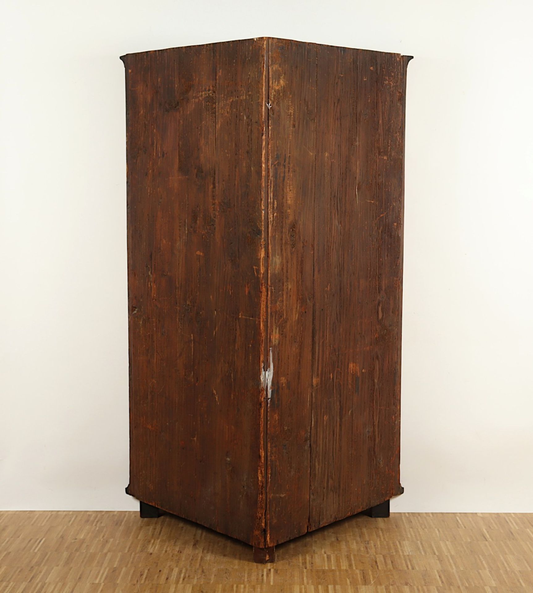 BIEDERMEIER-ECKSCHRANK, Kirsche, - Image 4 of 4