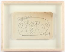 PENCK, A.R., "Carrara", Bleistift auf