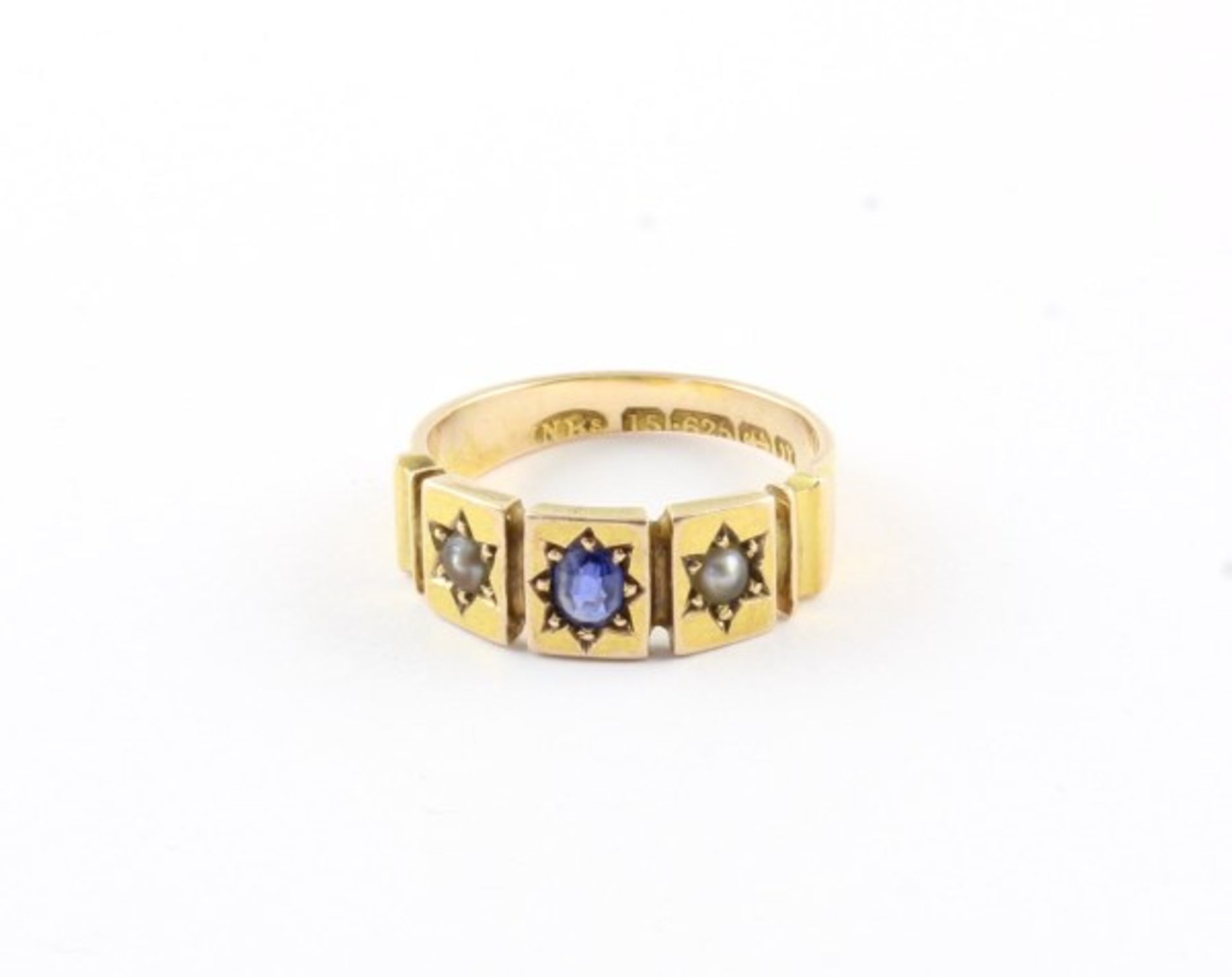 HISTORISCHER RING, 625/ooo Gelbgold,