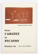 PICASSO, Pablo, Heft "Dans l'argile de