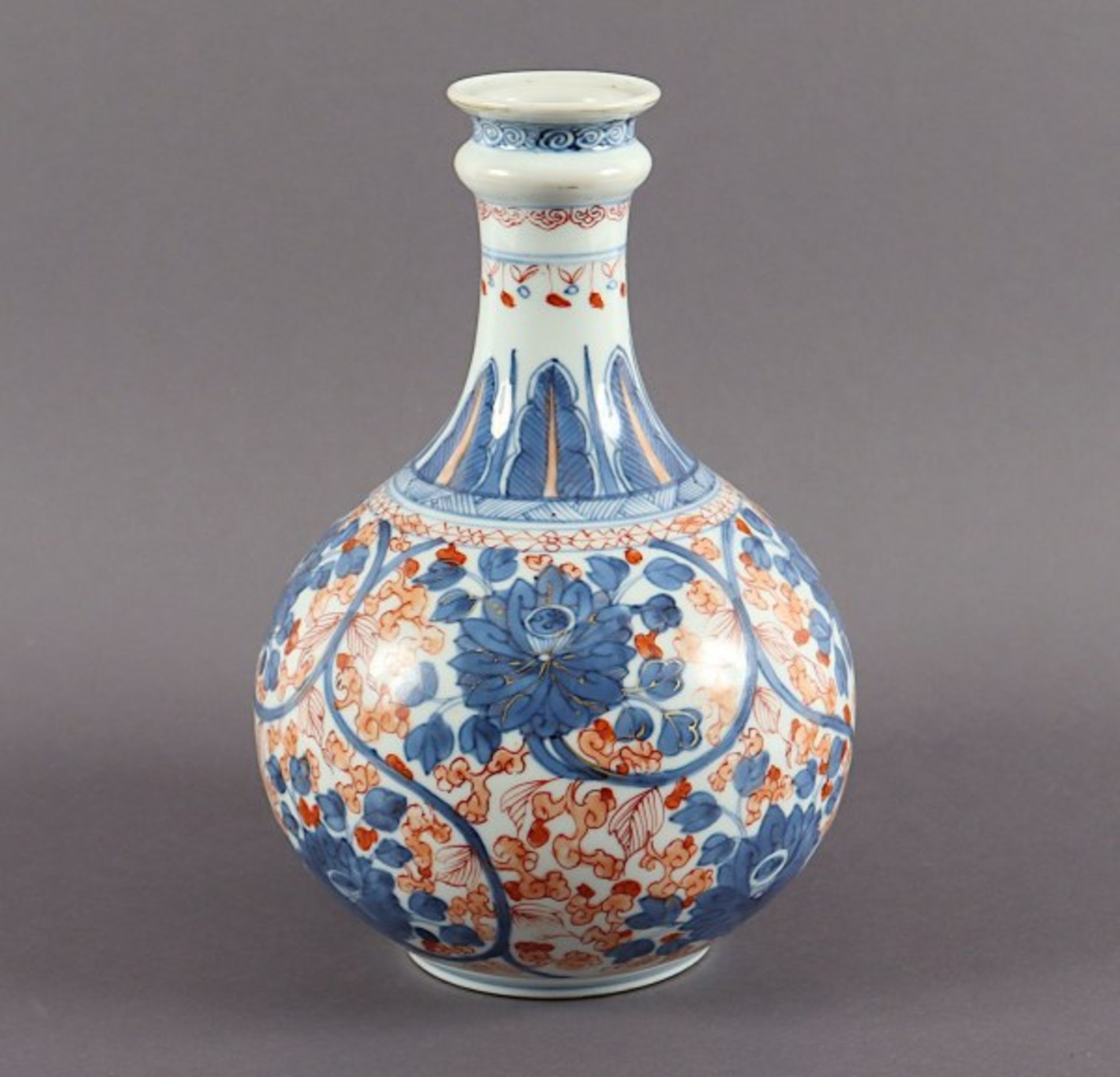 IMARI-APOTHEKERFLASCHE, Porzellan,