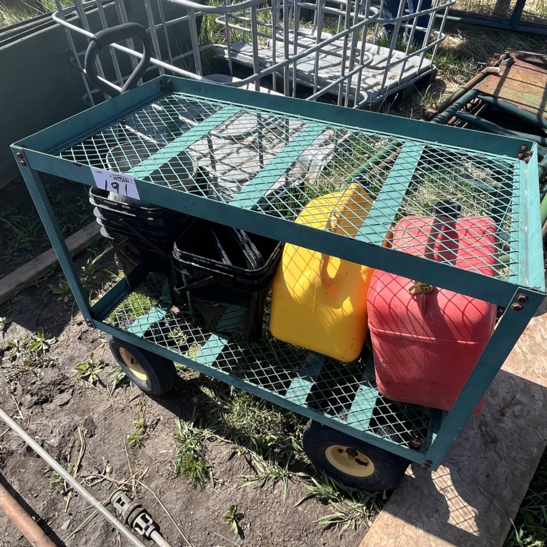 Garden Cart, jerry cans