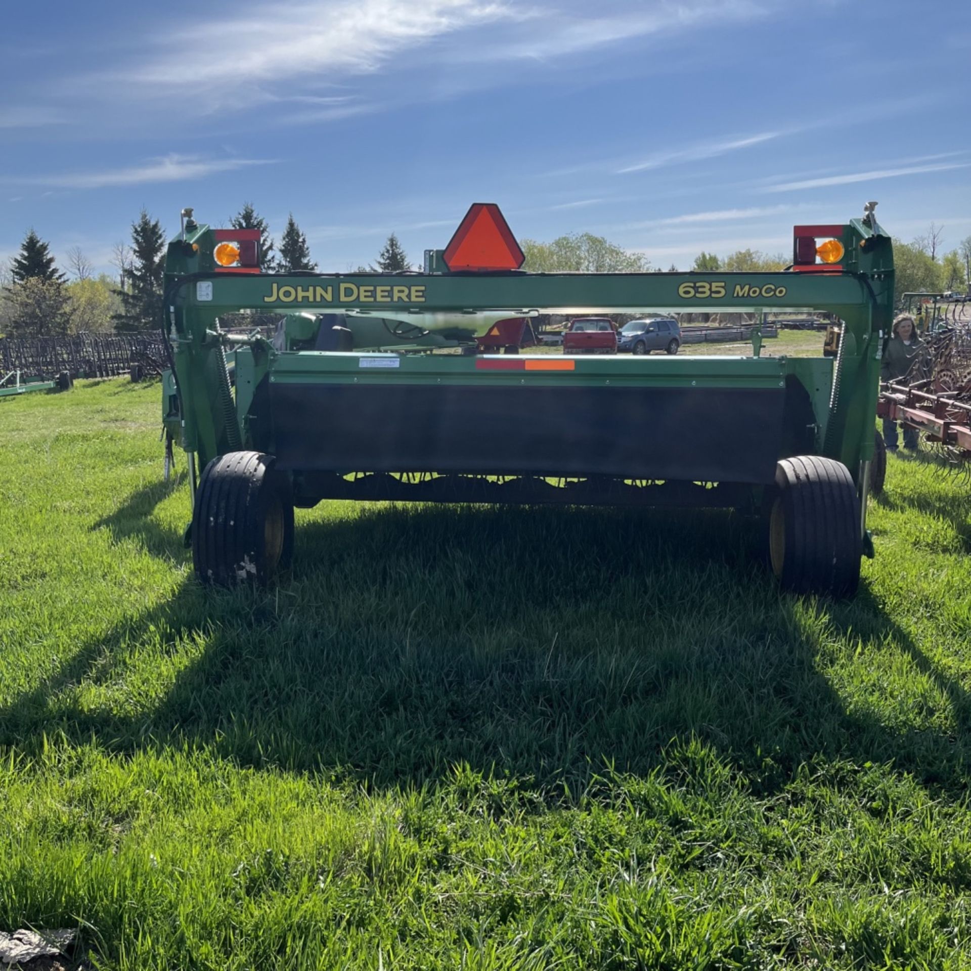 2013 John Deere 635 MOCO diskbine, 11 ft. impeller, conditioner, 1000 PTO - Image 6 of 7