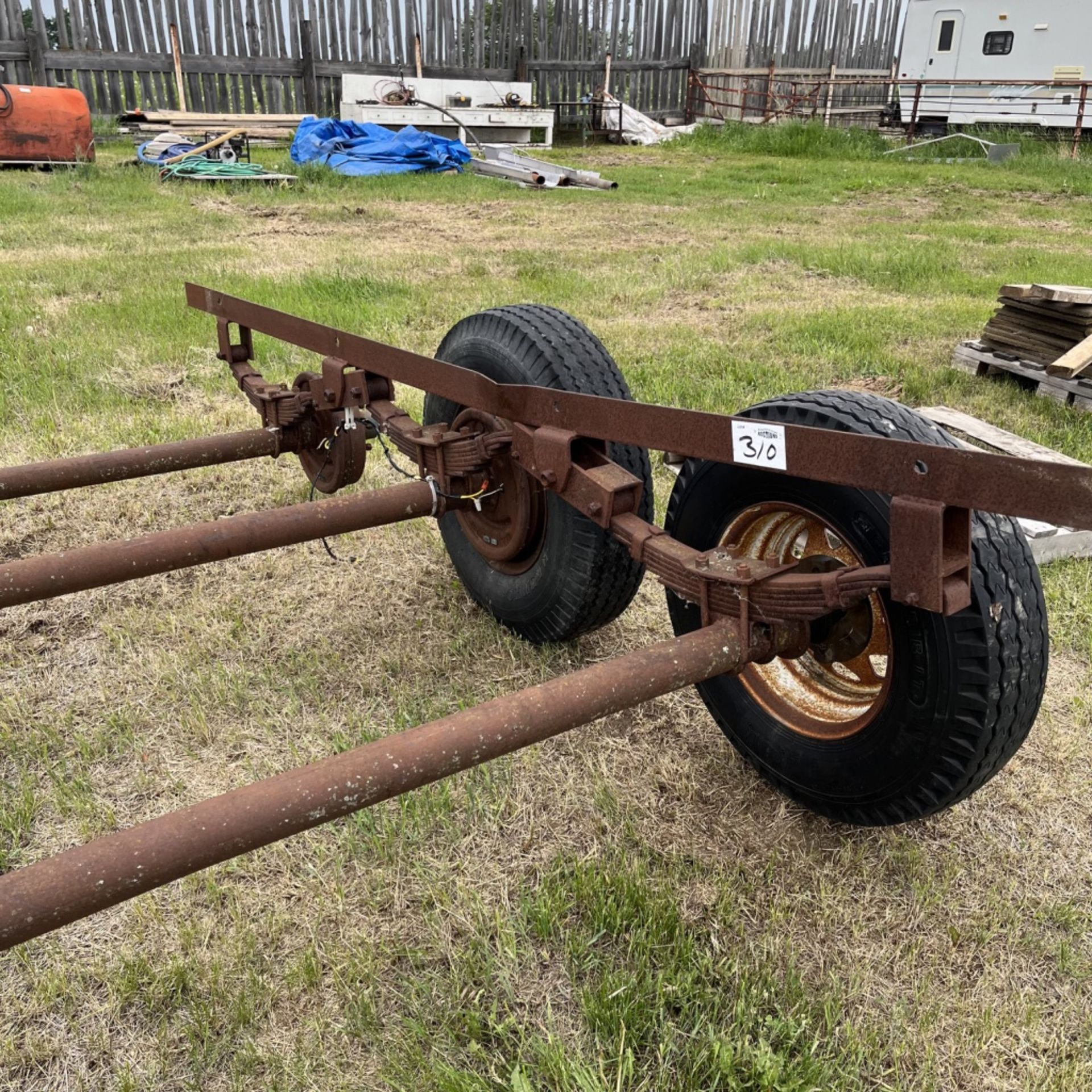 Axle and Wheels