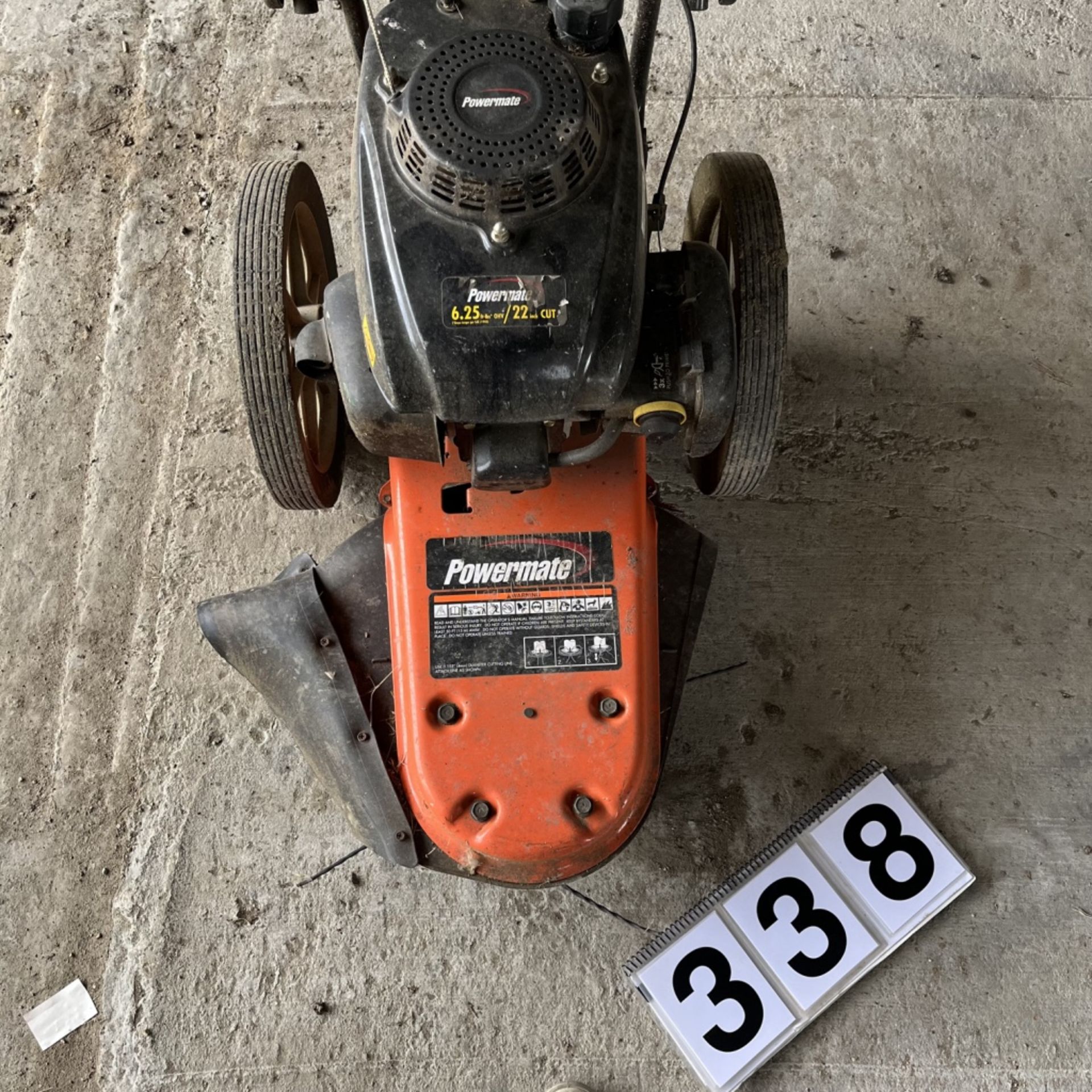 Powermate Walk Behind Gas Weed Eater - Image 3 of 6