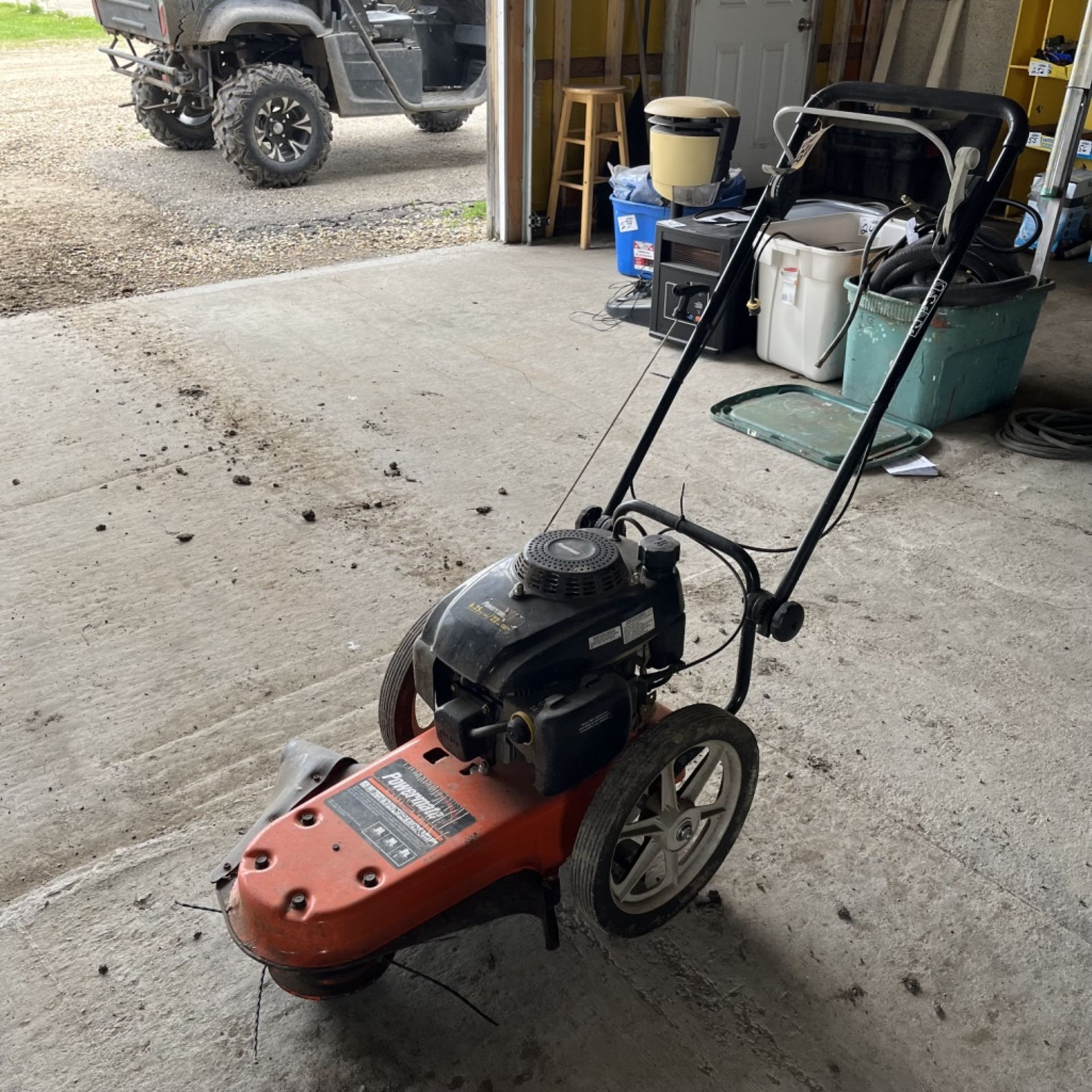 Powermate Walk Behind Gas Weed Eater - Image 5 of 6