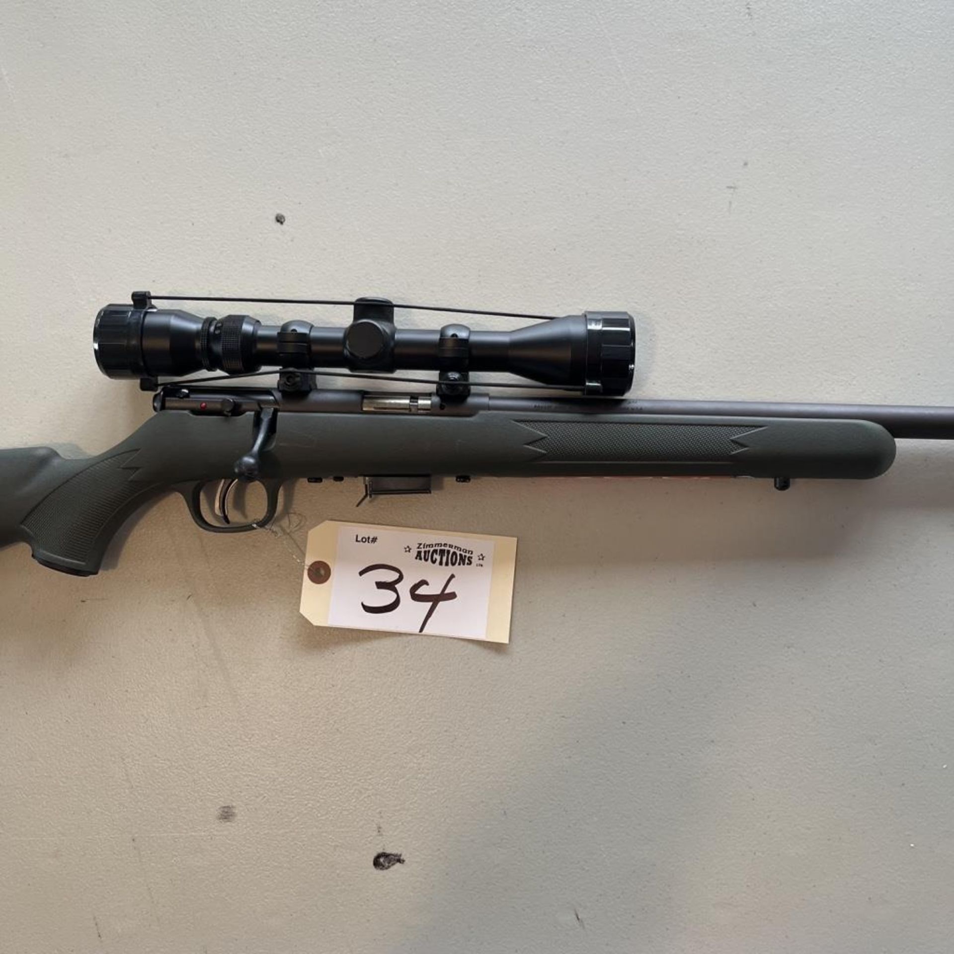 Savage 93R17 - 17 HMR Bolt, Scope (sn:2451464)