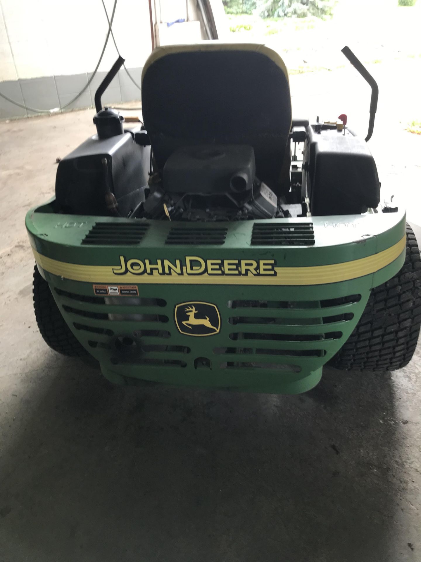 JD Z Track 757 60" Front Mount Mower - 25 HP Gas Motor (sn: TC0757B012898), 843 Hours at Listing - Image 4 of 5