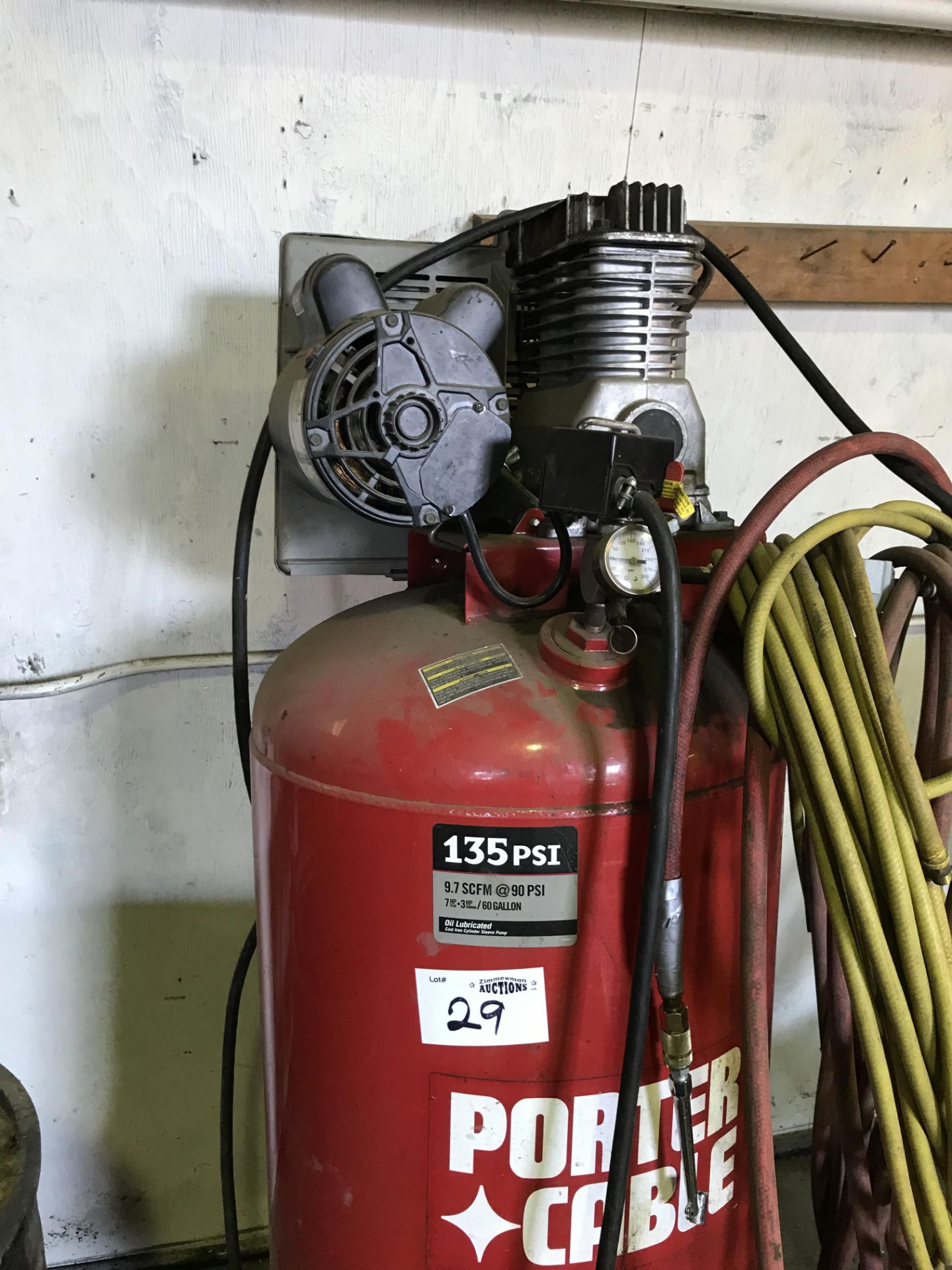 Porter Cable Air Compressor - Image 3 of 3