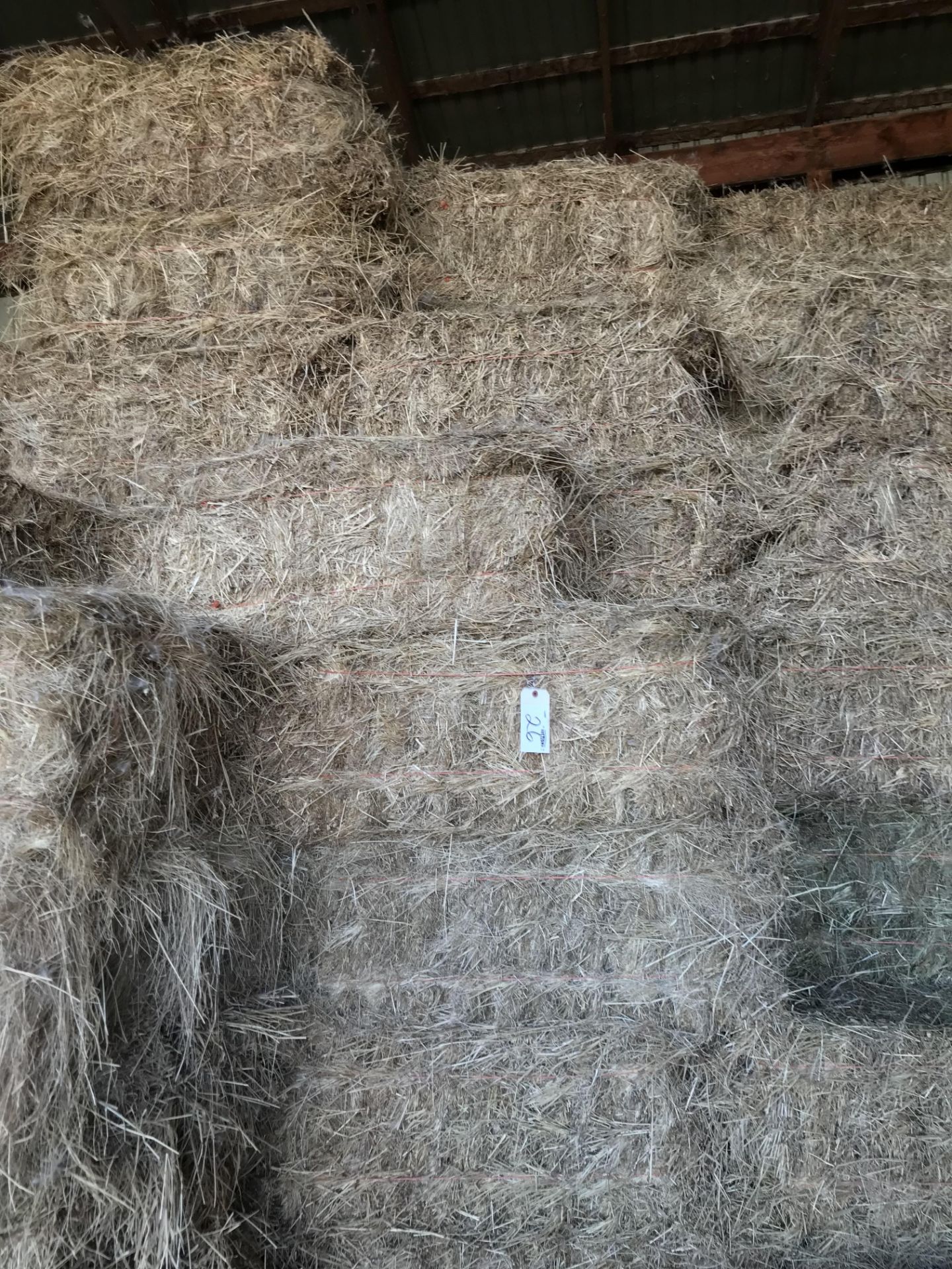 Approx.160 bales sold by pile 2019 Grass hay - Image 2 of 2