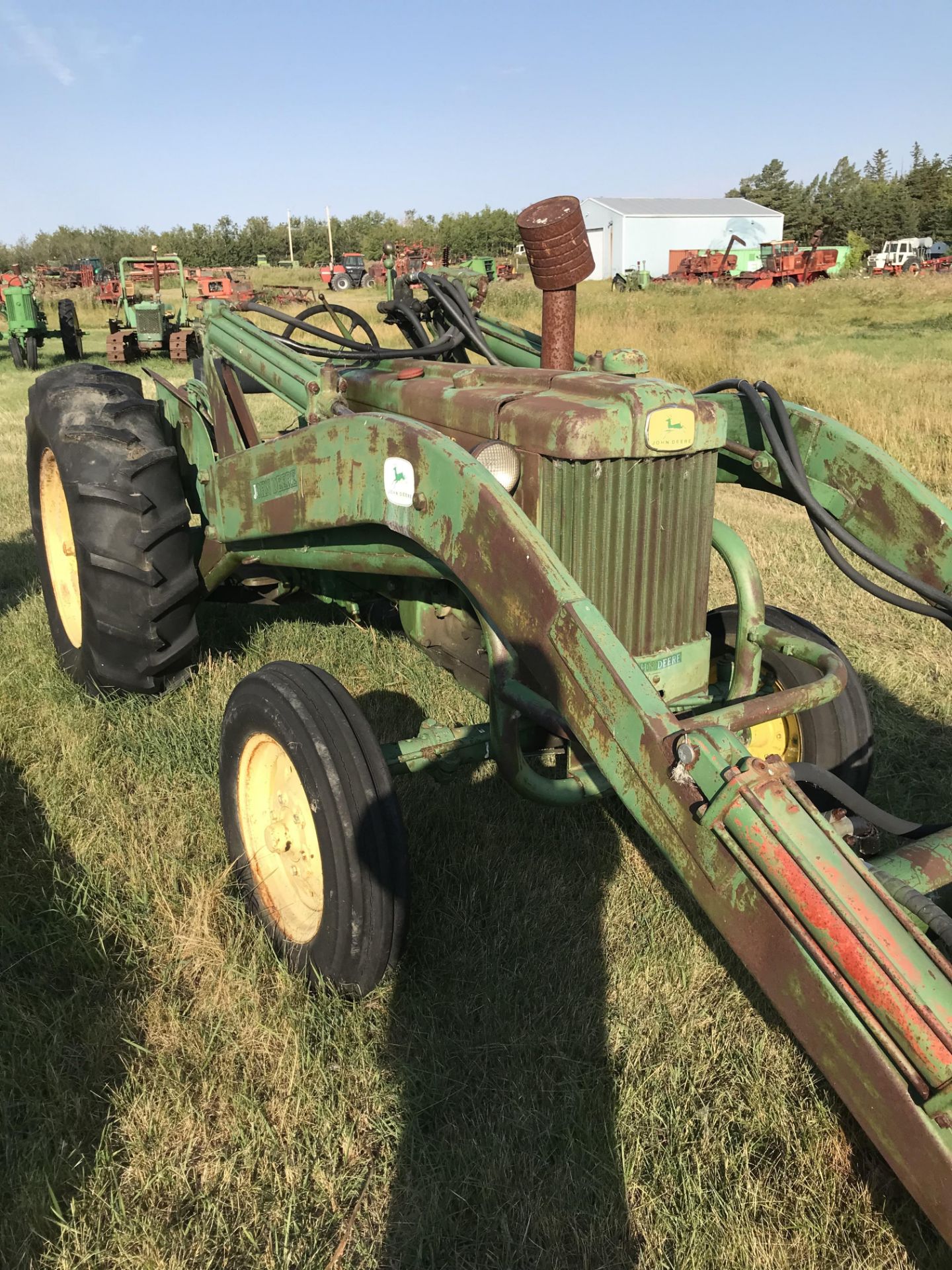 JD 40U with loader, 3pth, sn:62524 - Image 3 of 6