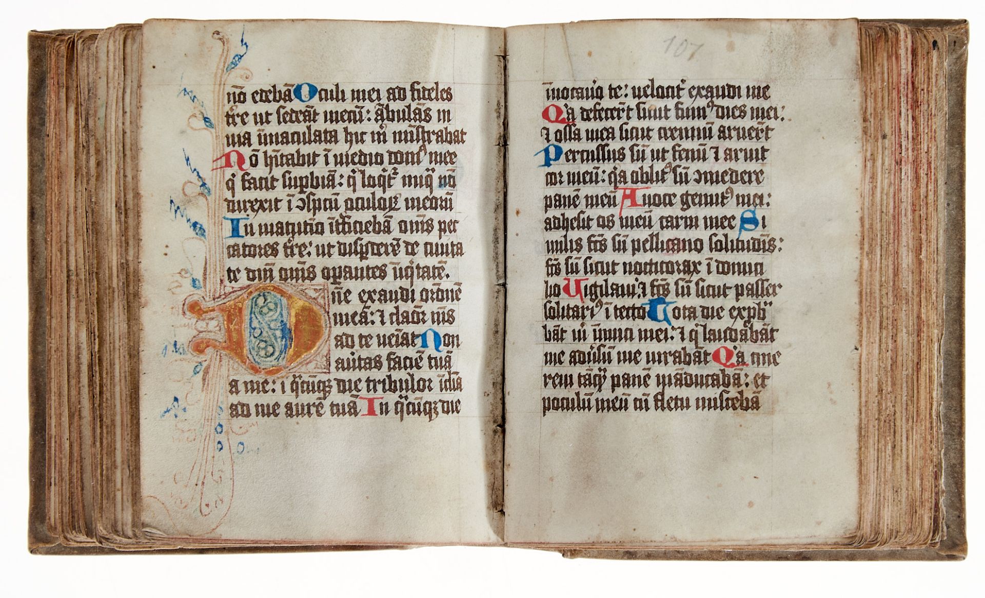Psalter - Lateinische Handschrift auf Pergament. - Image 12 of 19
