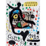 Plakate Miró, J., - "Cartons. Galerie Maeght."